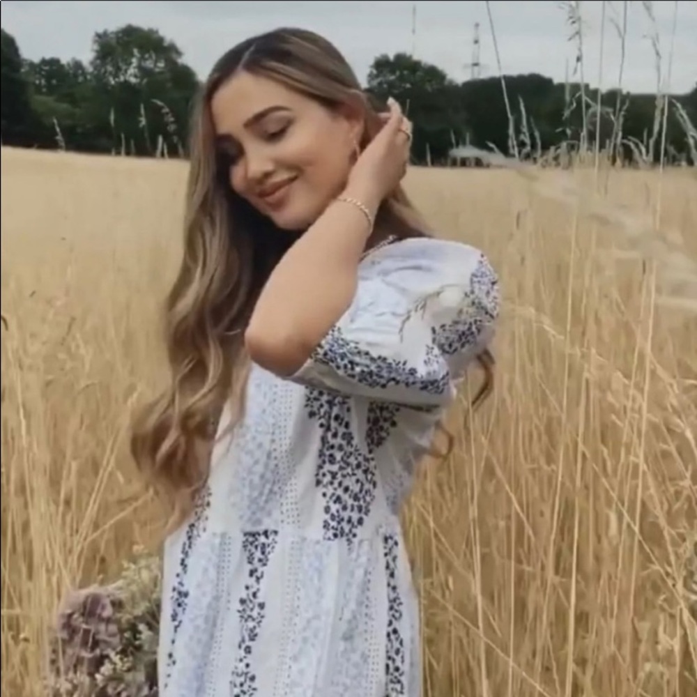 Zara bloggers fave embroidered eyelet dress - Picture 7 of 16